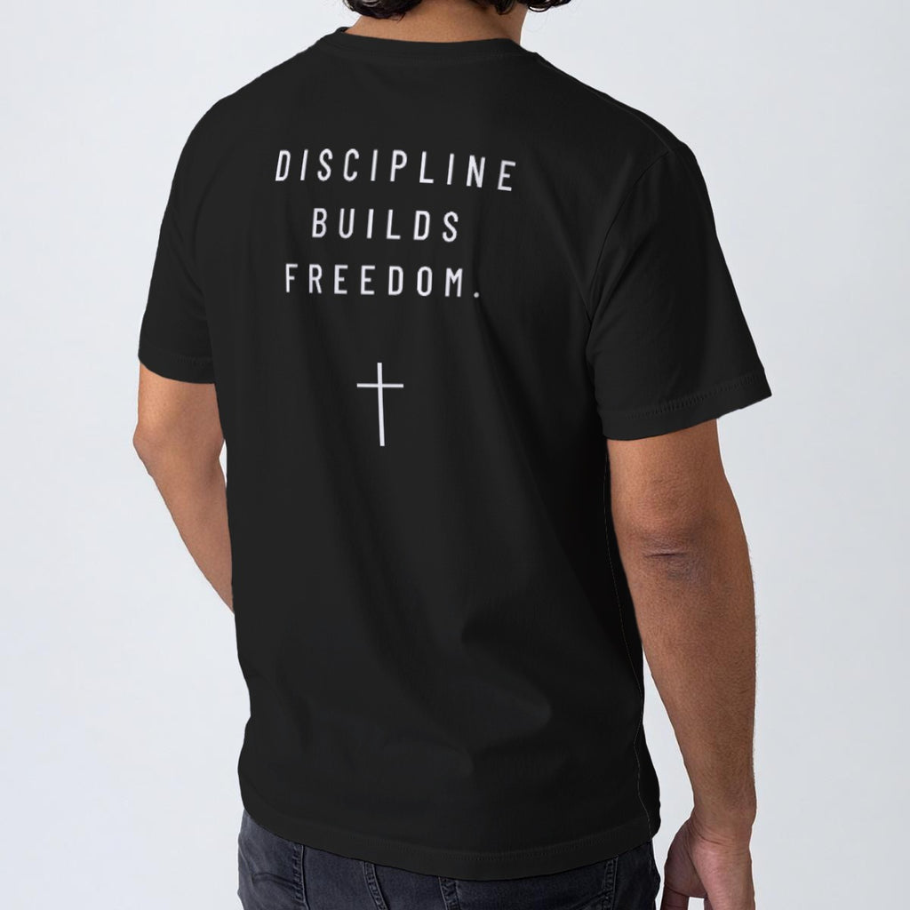 NM9 Standard Collection Tee | Discipline Builds Freedom | Black
