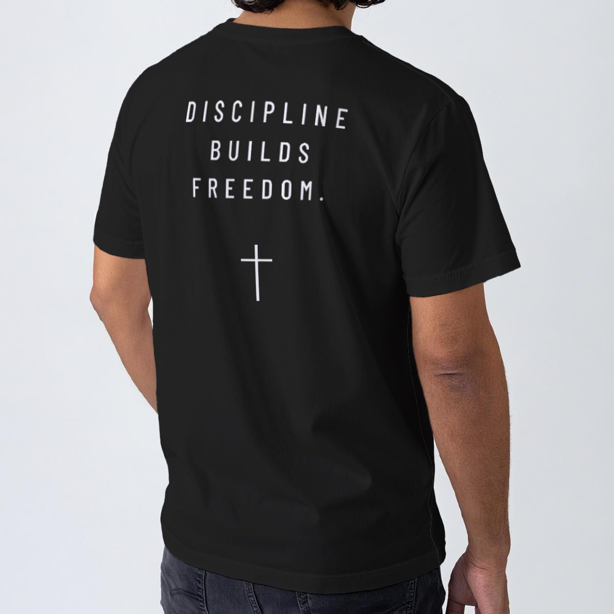NM9 Standard Collection Tee | Discipline Builds Freedom | Black
