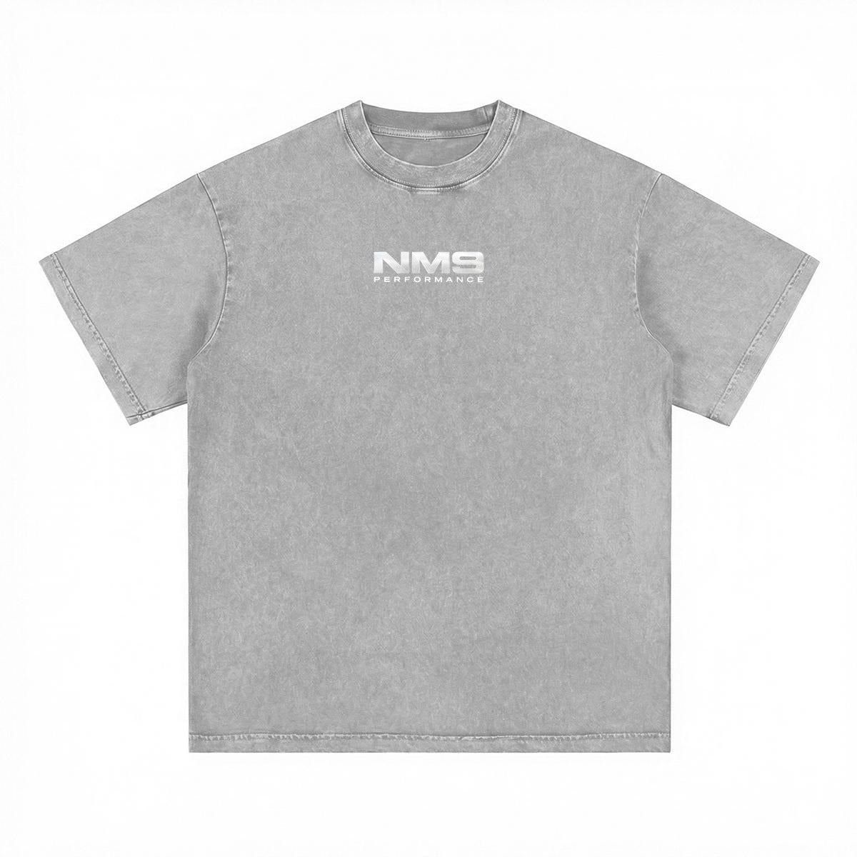 NM9 Signature Series Heavyweight Tee | Lion Of Judah | Grey