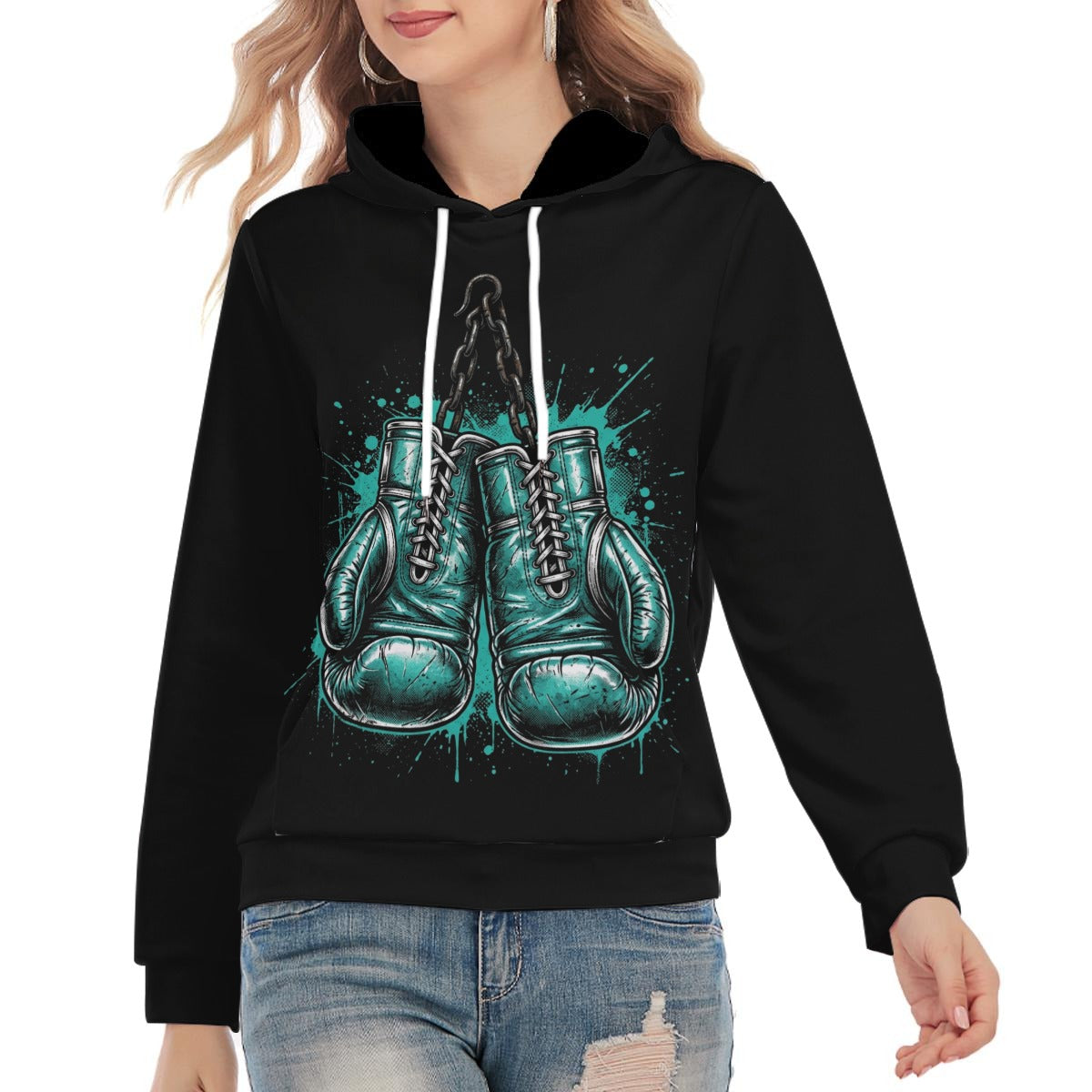 NM9 Ice Collection Hoodie | Boxing Mindset | Black