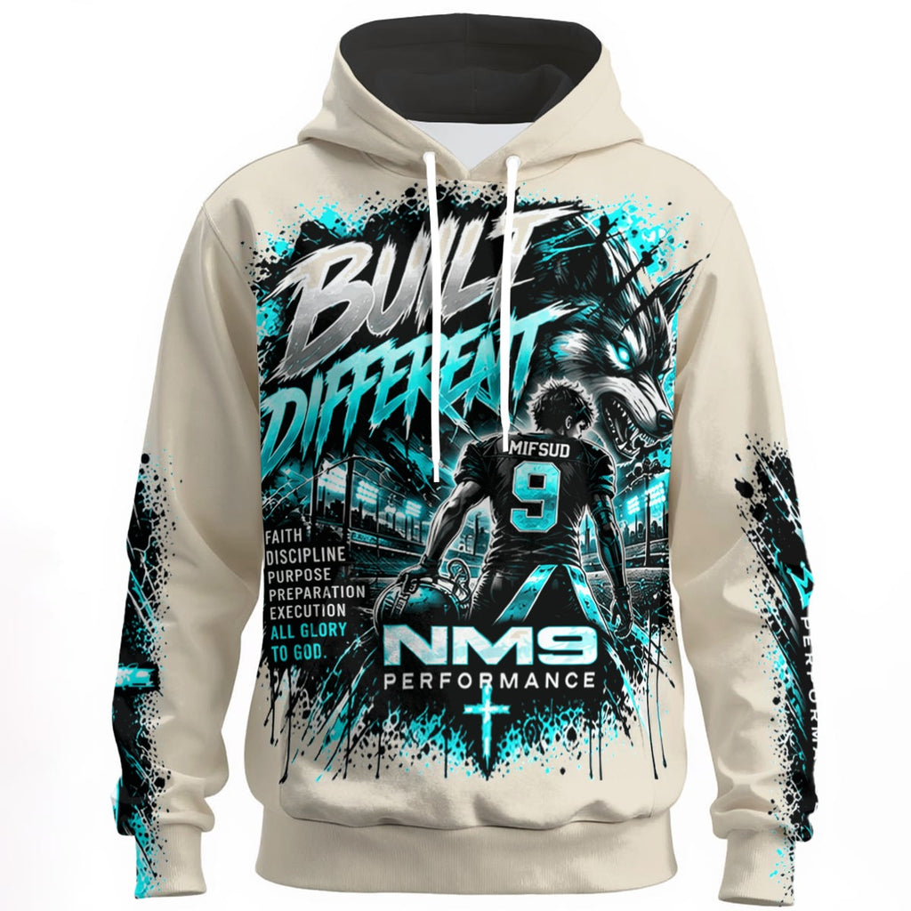 NM9 Ice Collection Hoodie | Built Different Mifsud 9 Edition | Bone