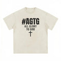 God's Plan Heavyweight Tee | #AGTG All Glory To God | Bone