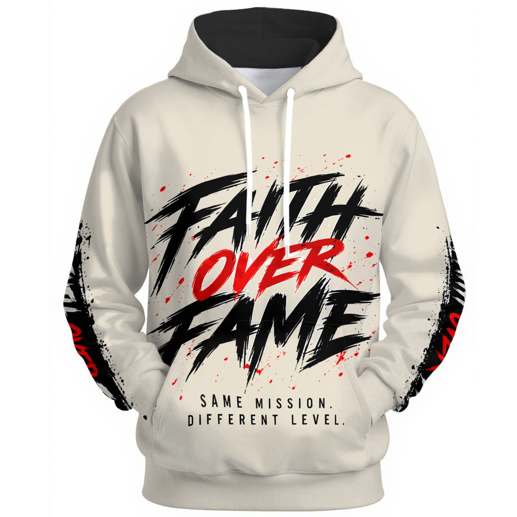 NM9 Executive Collection Hoodie | Faith Over Fame Crown Of Thorns | Bone