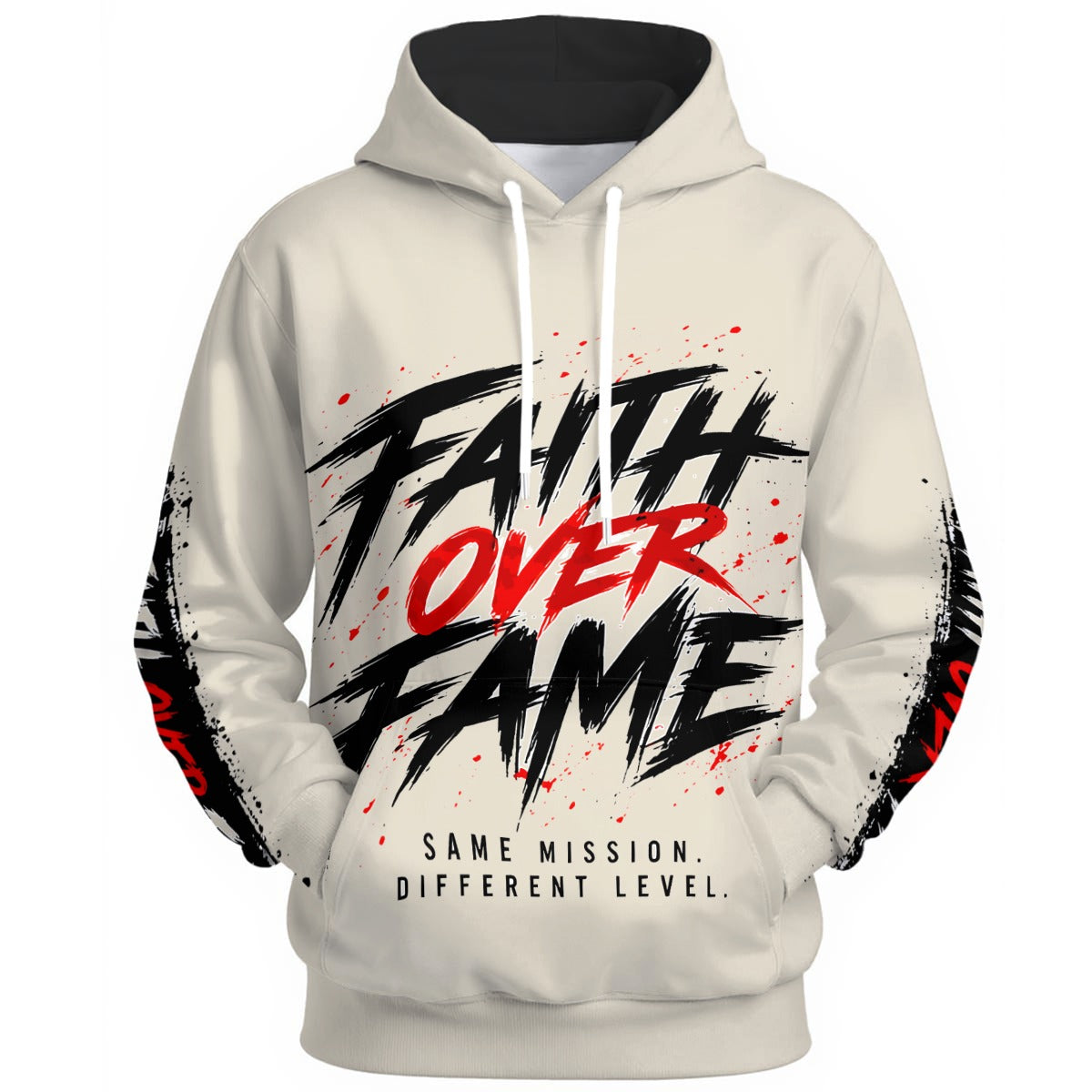NM9 Executive Collection Hoodie | Faith Over Fame Crown Of Thorns | Bone