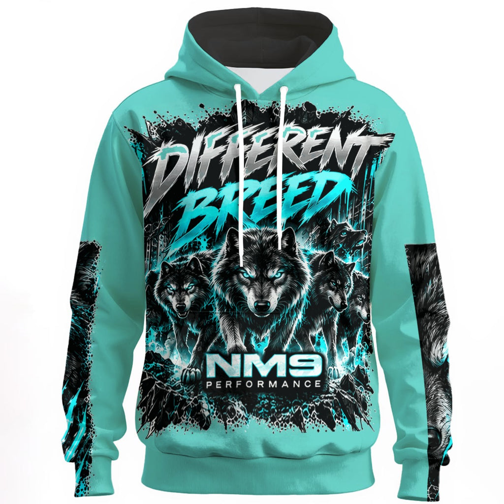 NM9 Ice Collection Hoodie | Different Breed Series | Ice Teal