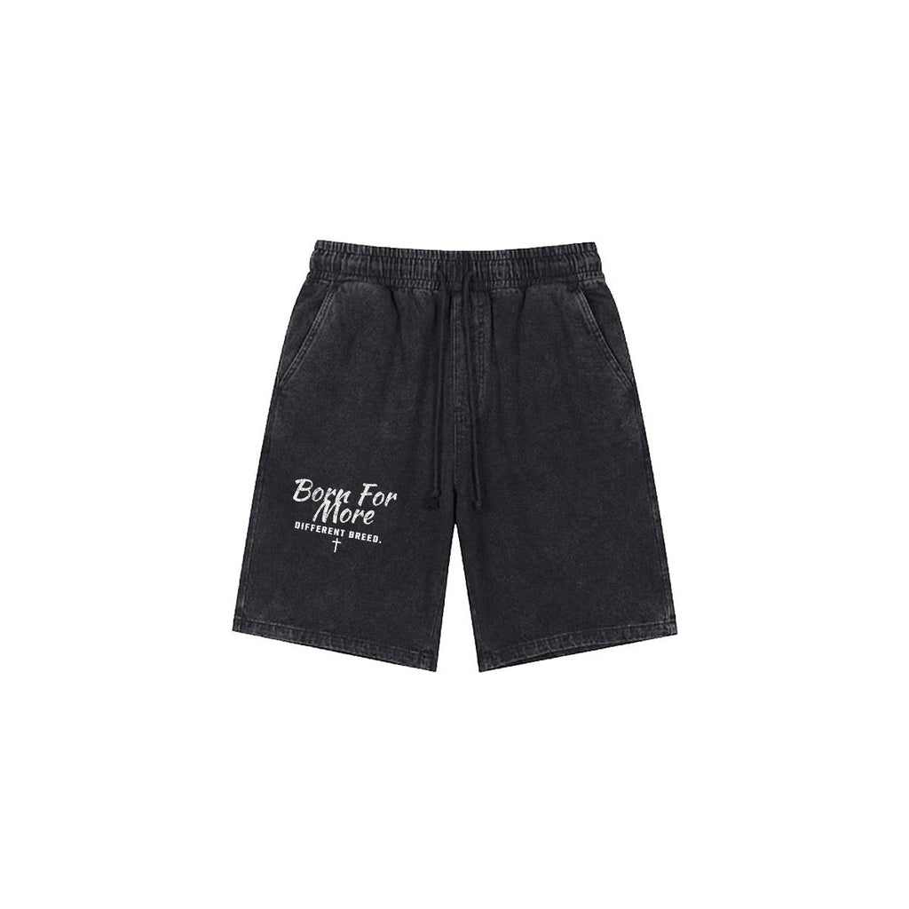 NM9 Performance Heavyweight Sweat Shorts | Born For More | Black