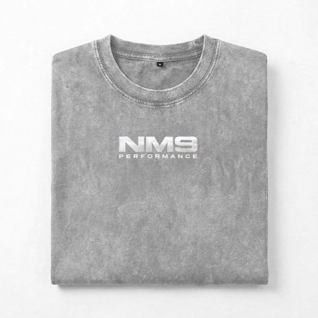 NM9 Signature Series Heavyweight Tee | Lion Of Judah | Grey