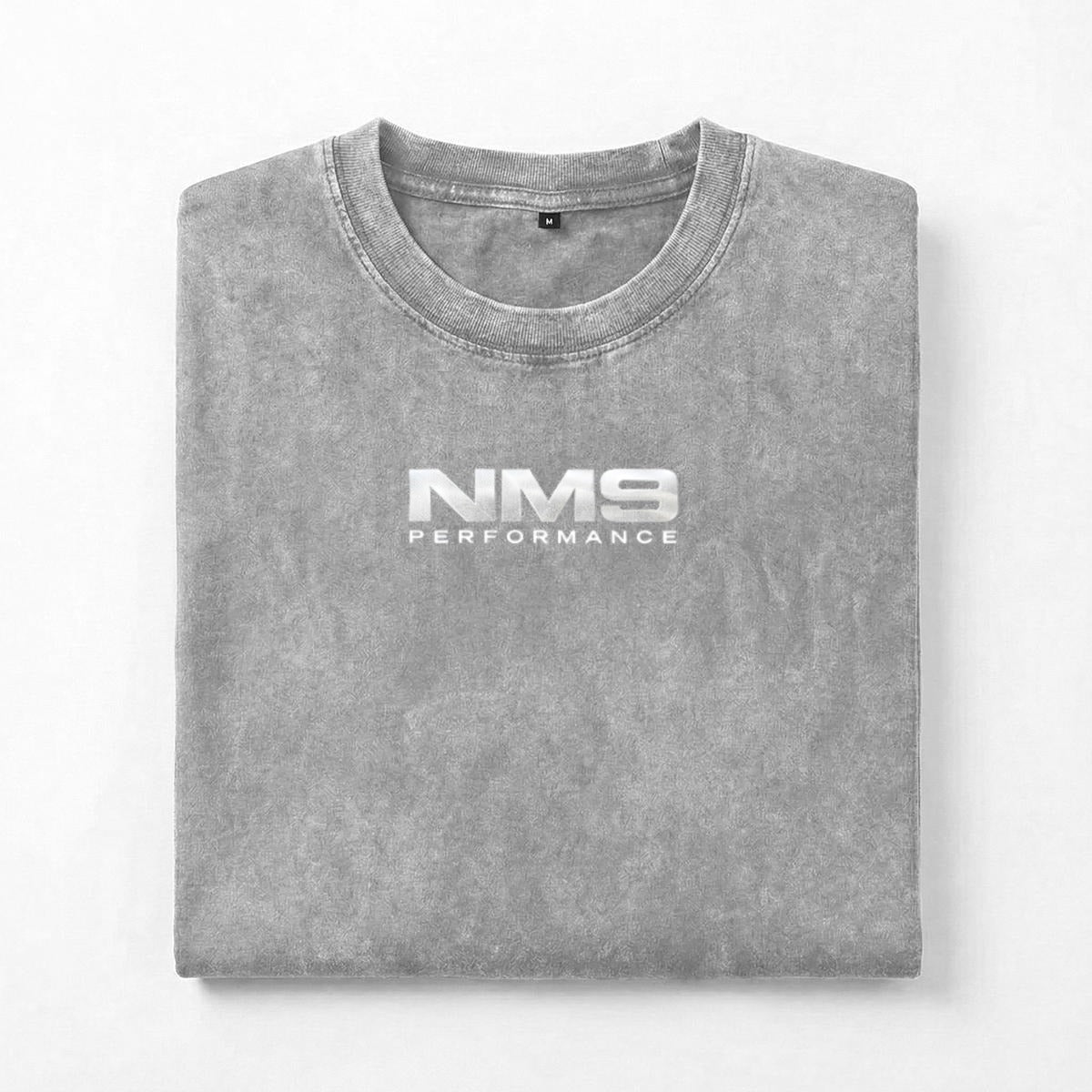NM9 Signature Series Heavyweight Tee | Lion Of Judah | Grey