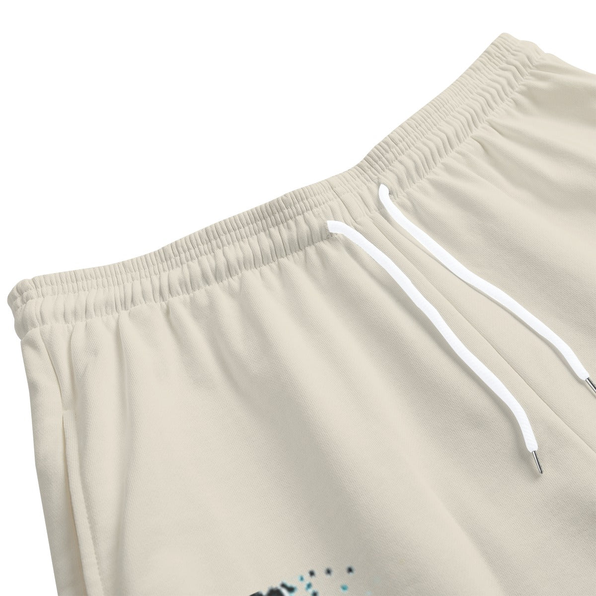 NM9 Ice Collection Sweat Shorts | Built Different Mifsud 9 Edition | Bone