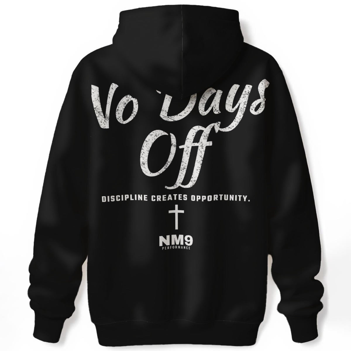 NM9 Performance Hoodie | No Days Off | Black
