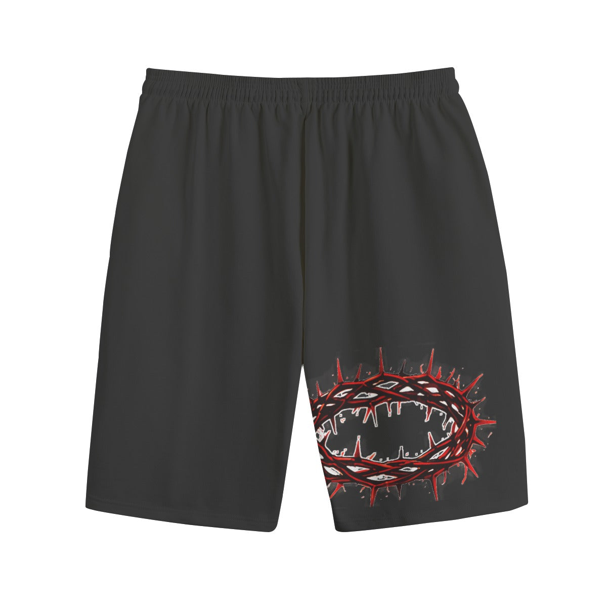 NM9 Executive Collection Sweat Shorts | Faith Over Fame | Black