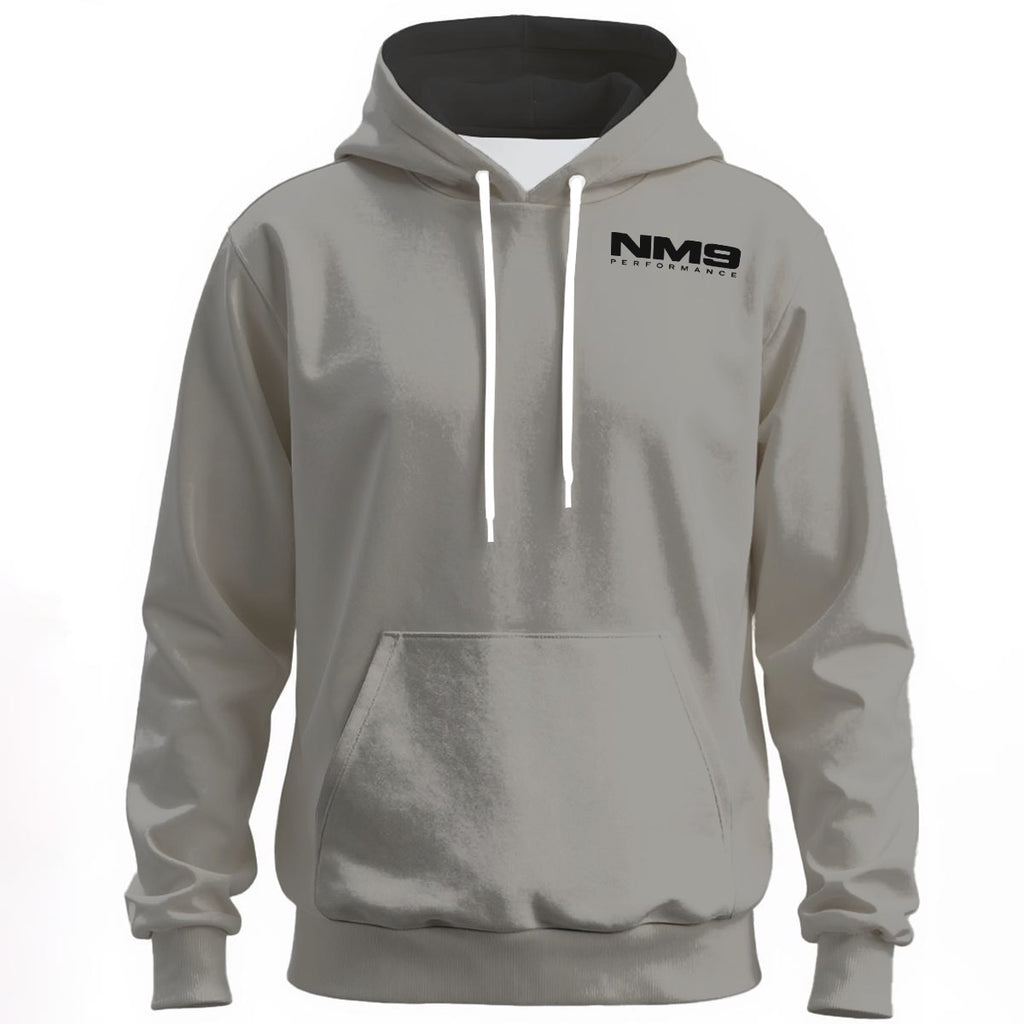 NM9 Standard Collection Hoodie | Discipline Builds Freedom | Stone Gray