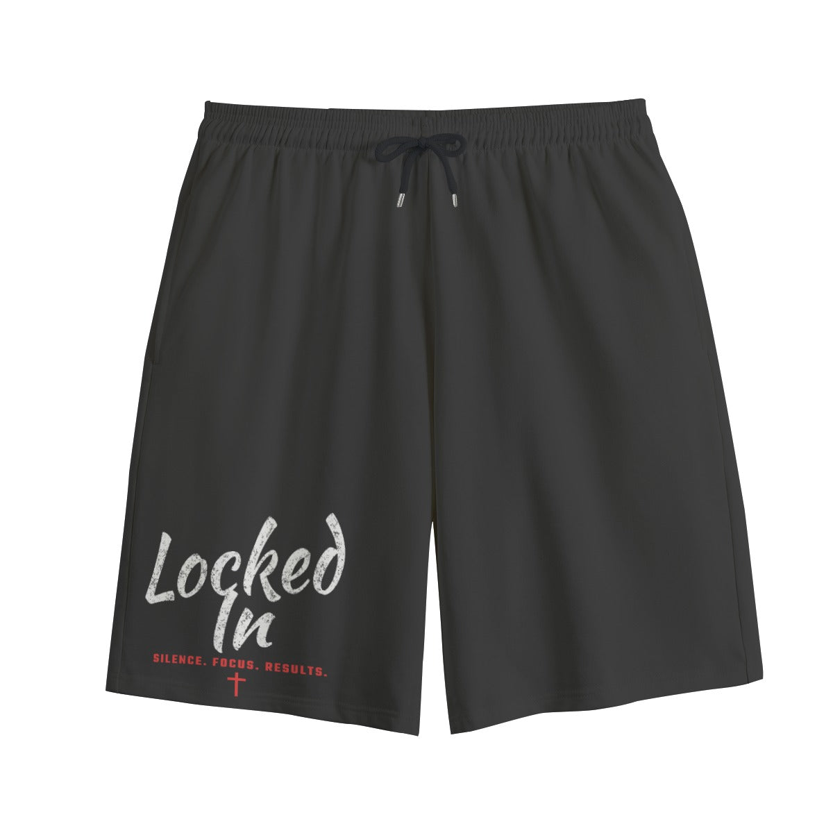 NM9 Performance Sweat Shorts | Locked In | Black
