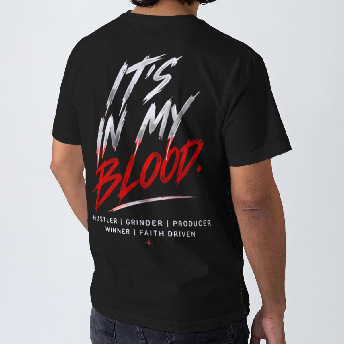 NM9 Bloodline Collection Tee | It's In My Blood | Black
