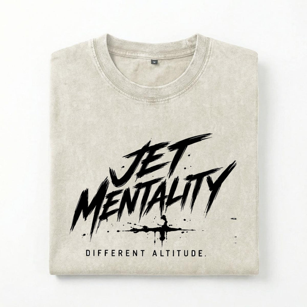 NM9 Executive Collection Heavyweight Tee | Jet Mentality | Bone