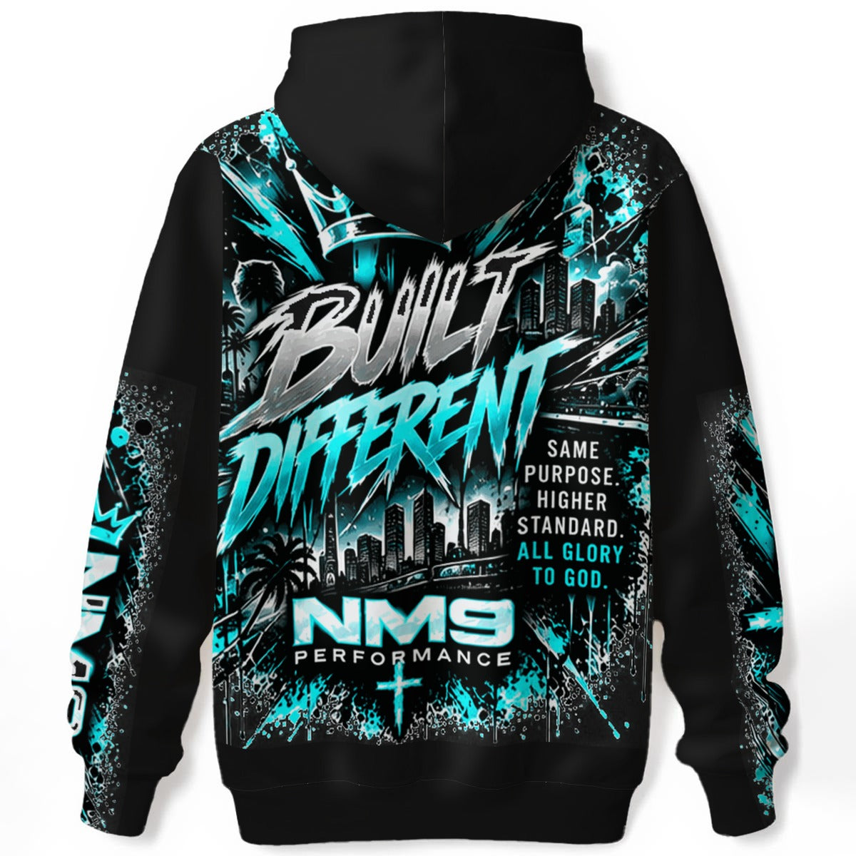 NM9 Ice Collection Hoodie | Built Different Mifsud 9 Edition | Black