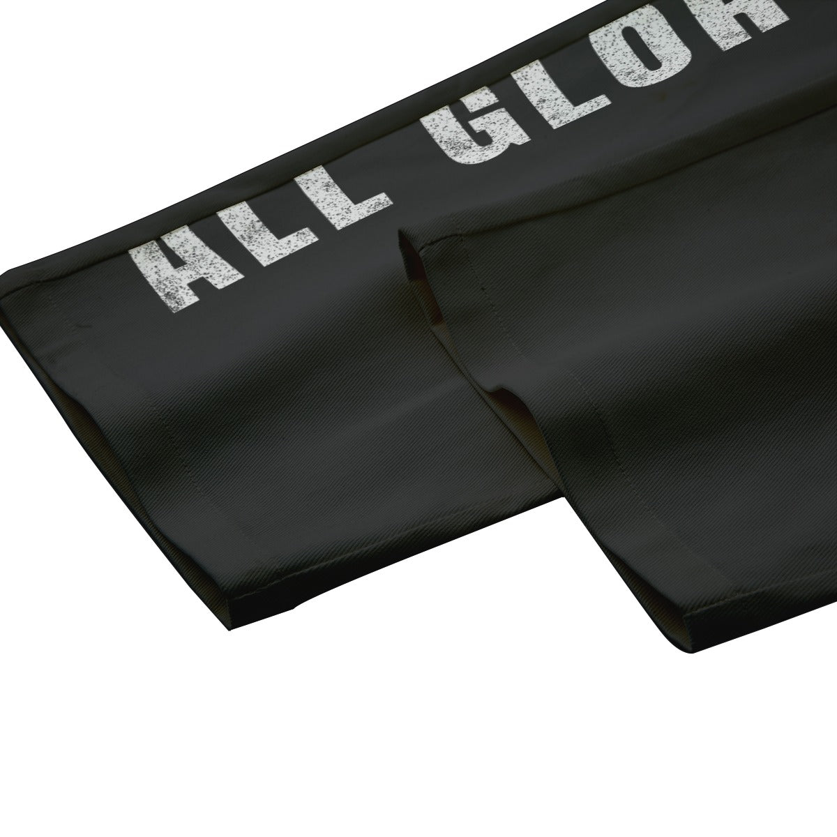 NM9 Signature Series Open Hem Sweatpants | All Glory To God | Black
