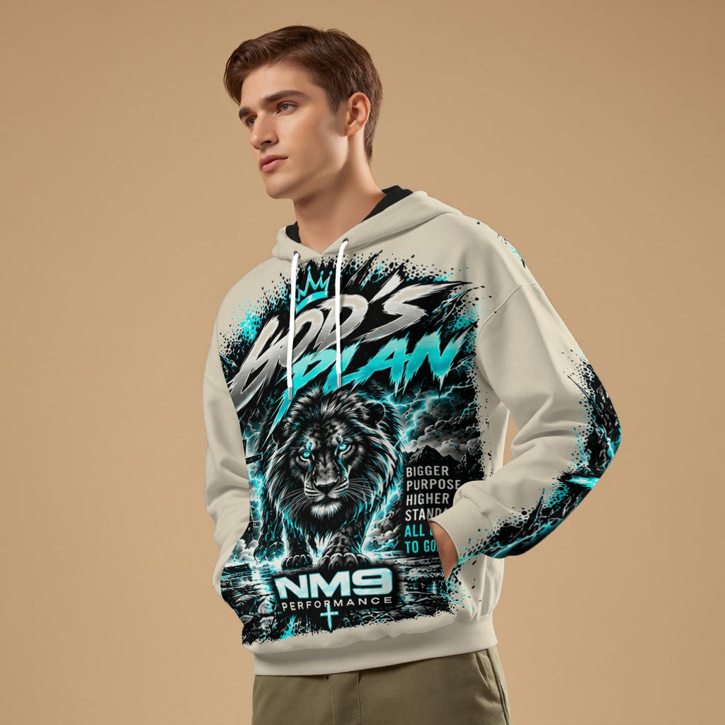 NM9 Ice Collection Hoodie | God's Plan Series | Bone