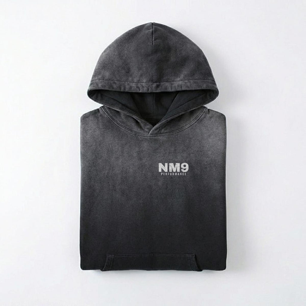 NM9 Performance Heavyweight Hoodie | Supercar Dreams | Black
