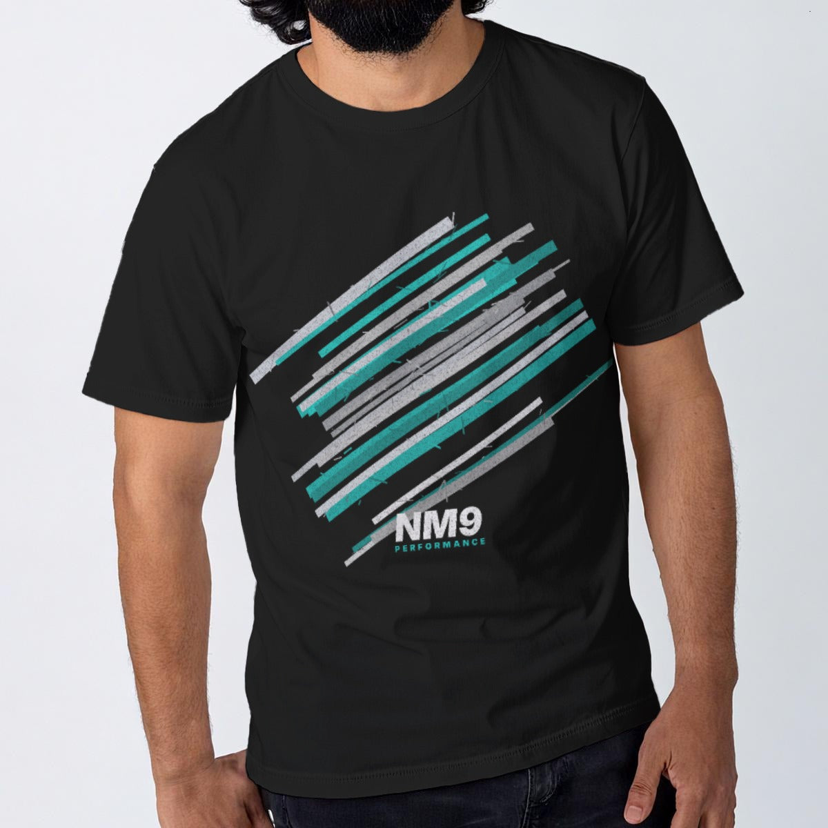 NM9 Ice Collection Tee | Ice Streak | Black