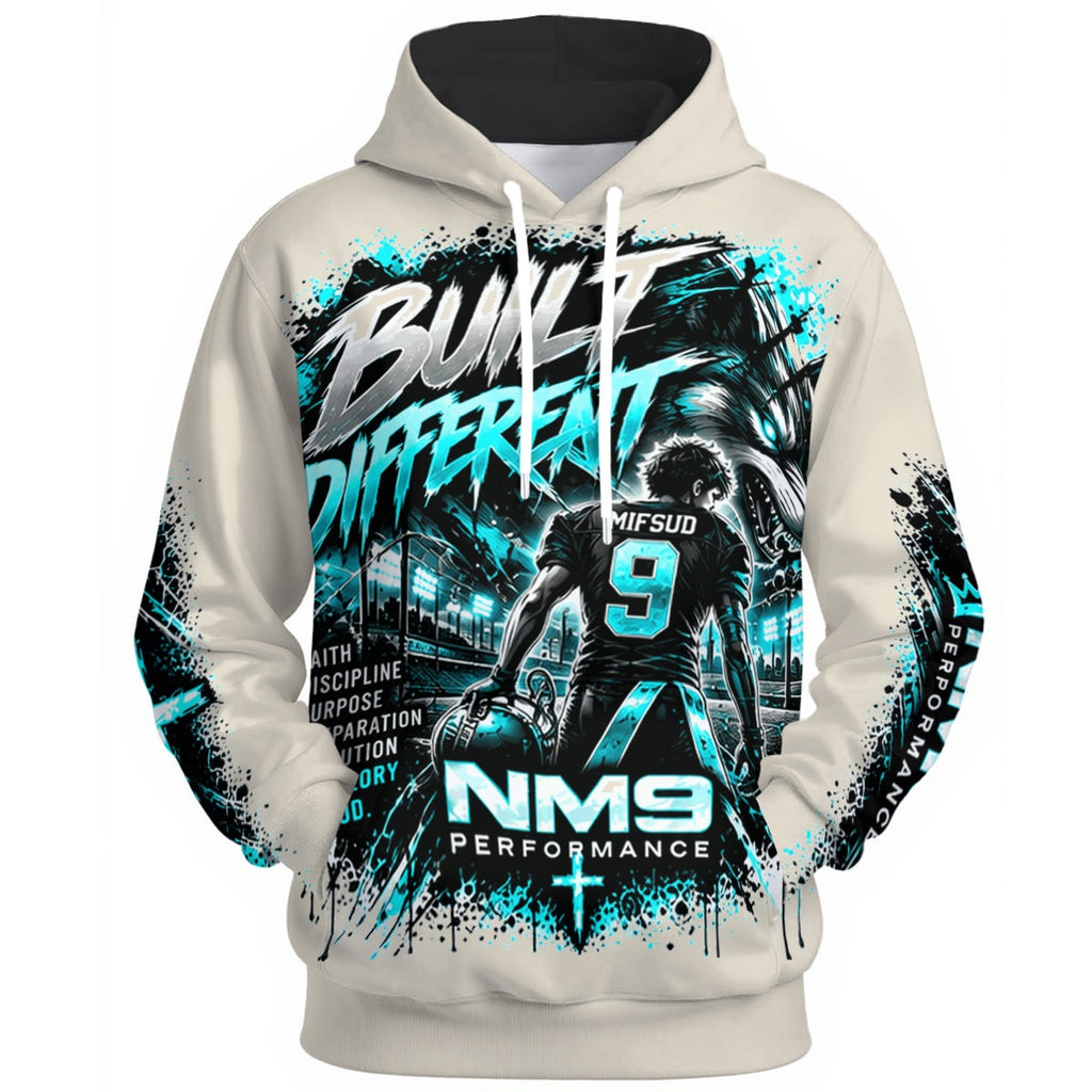 NM9 Ice Collection Hoodie | Built Different Mifsud 9 Edition | Bone