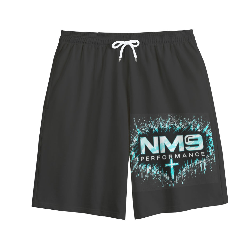 NM9 Ice Collection Sweat Shorts | Girls Built Different | Black