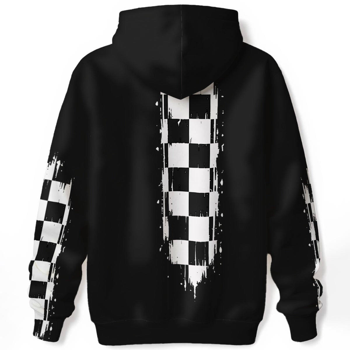 NM9 Executive Collection Hoodie | Race The Limits Checkered | Black