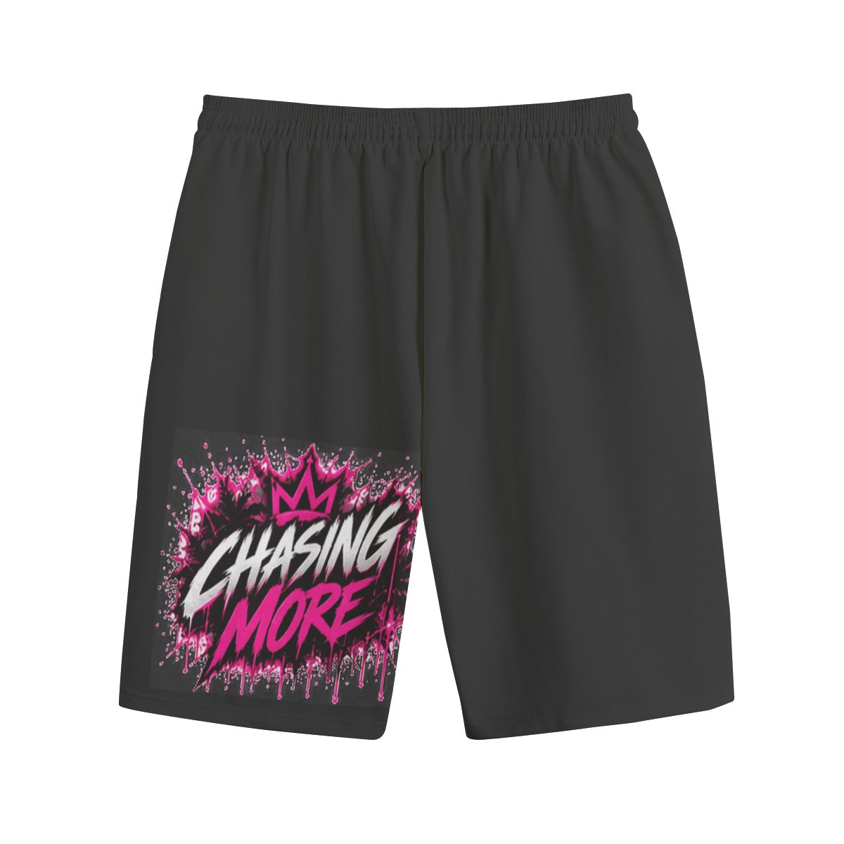 NM9 Pink Collection Sweat Shorts | Chasing More | Black