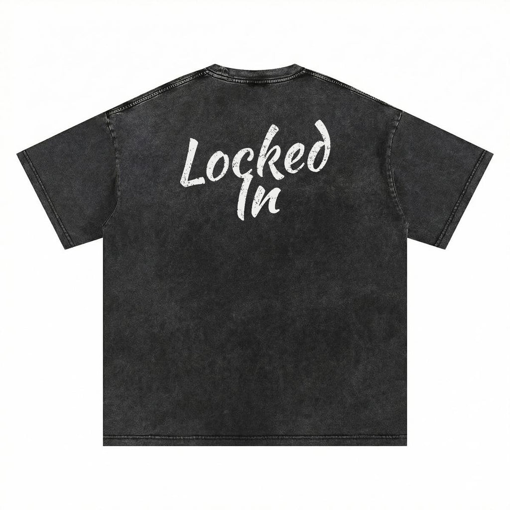 NM9 Performance Heavyweight Tee | Locked In | Black