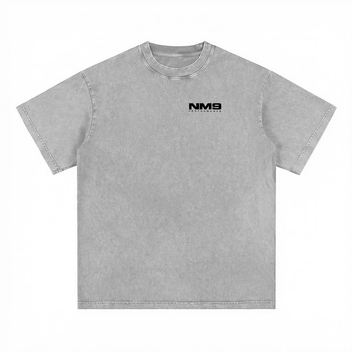 NM9 Standard Collection Heavyweight Tee | Discipline Builds Freedom | Grey