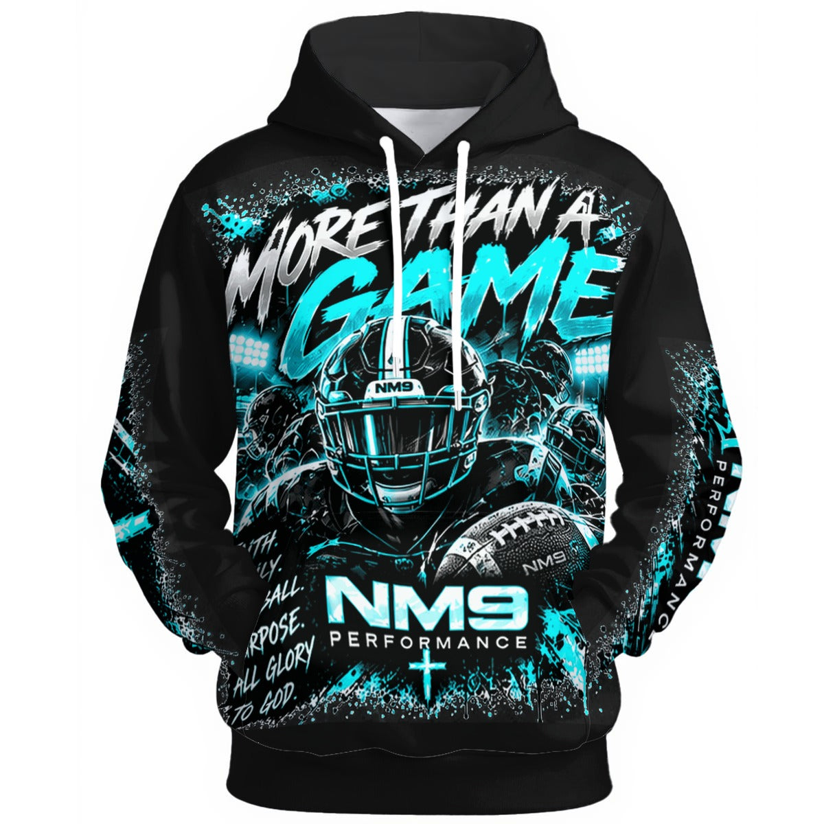NM9 Ice Collection Hoodie | More Than A Game Series | Black