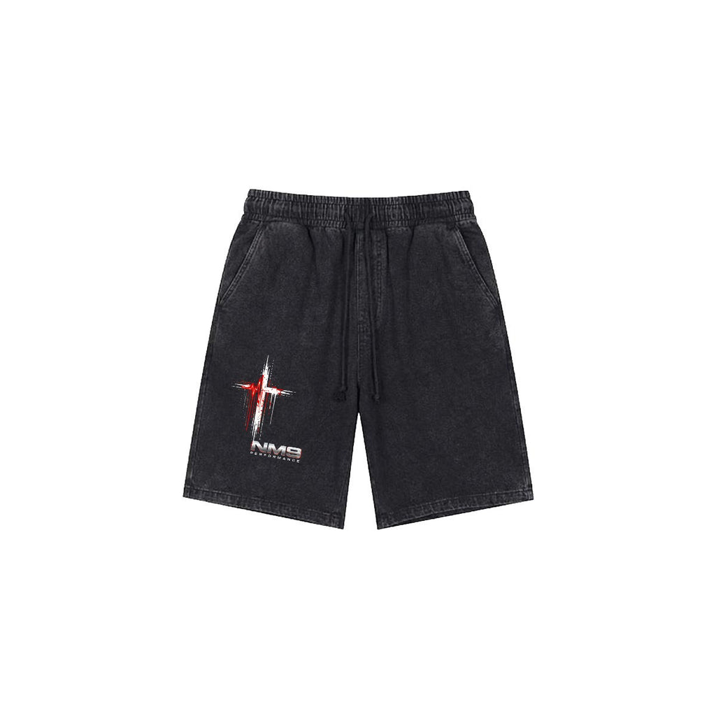 NM9 Bloodline Collection Heavyweight Sweat Shorts | Different Breed | Black