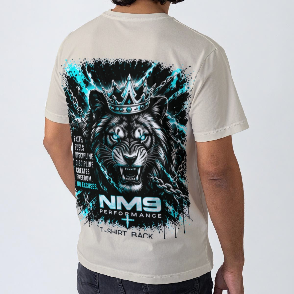NM9 Ice Collection Tee | No Excuses Series | Bone