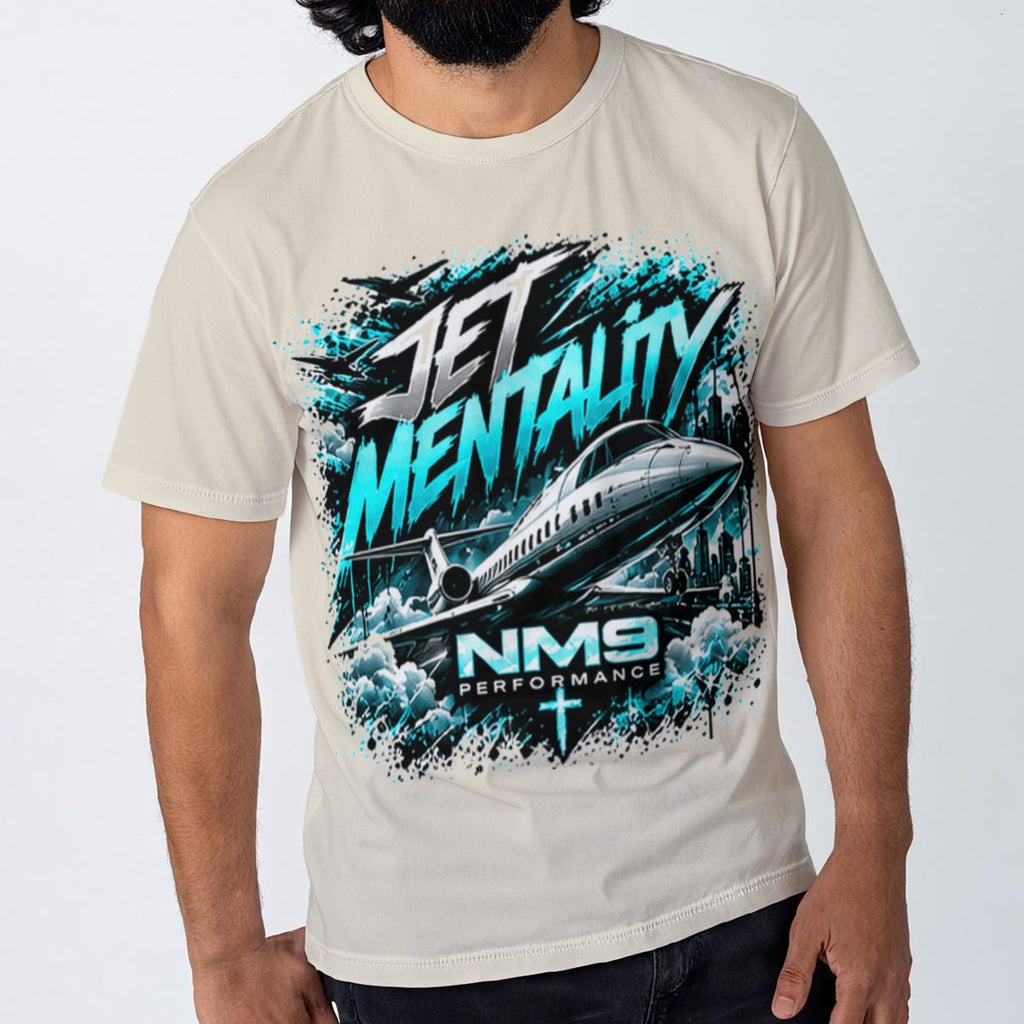 NM9 Ice Collection Tee | Jet Mentality Series | Bone