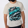 NM9 Ice Collection Tee | Jet Mentality Series | Bone