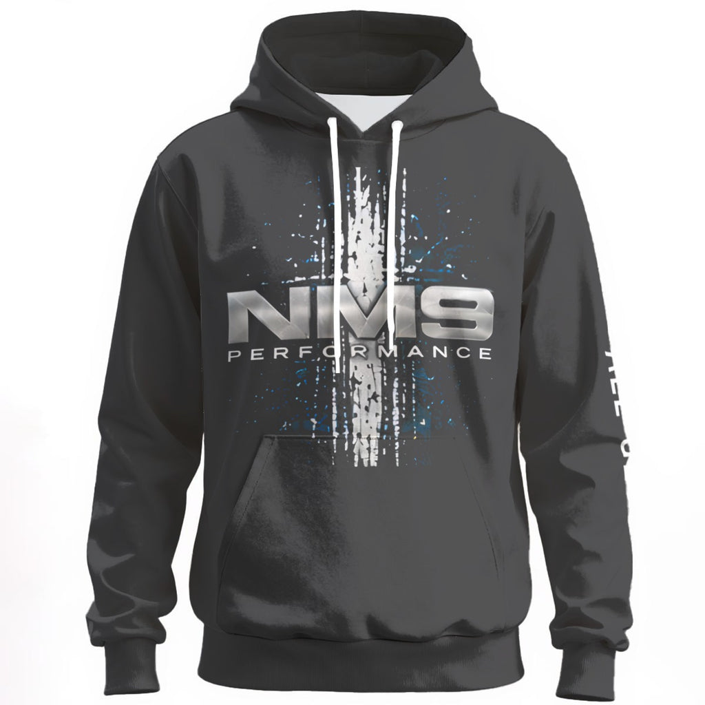 NM9 Signature Series Hoodie | Discipline Builds Freedom | Steel Gray