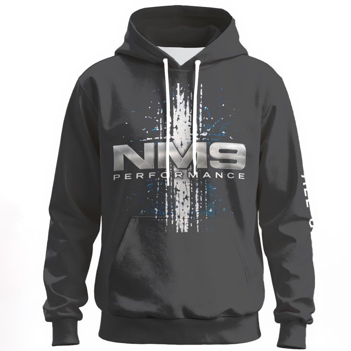 NM9 Signature Series Hoodie | Discipline Builds Freedom | Steel Gray
