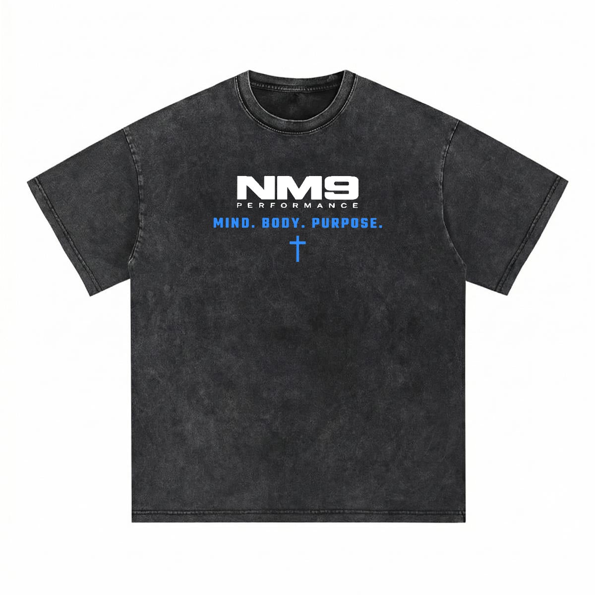 NM9 Performance Heavyweight Tee | Fuel Different | Black