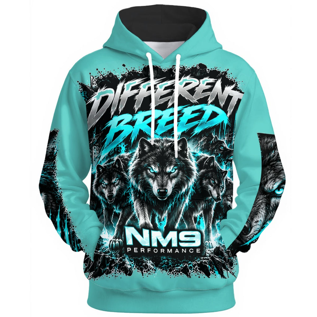 NM9 Ice Collection Hoodie | Different Breed Series | Ice Teal