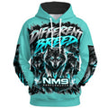 NM9 Ice Collection Hoodie | Different Breed Series | Ice Teal