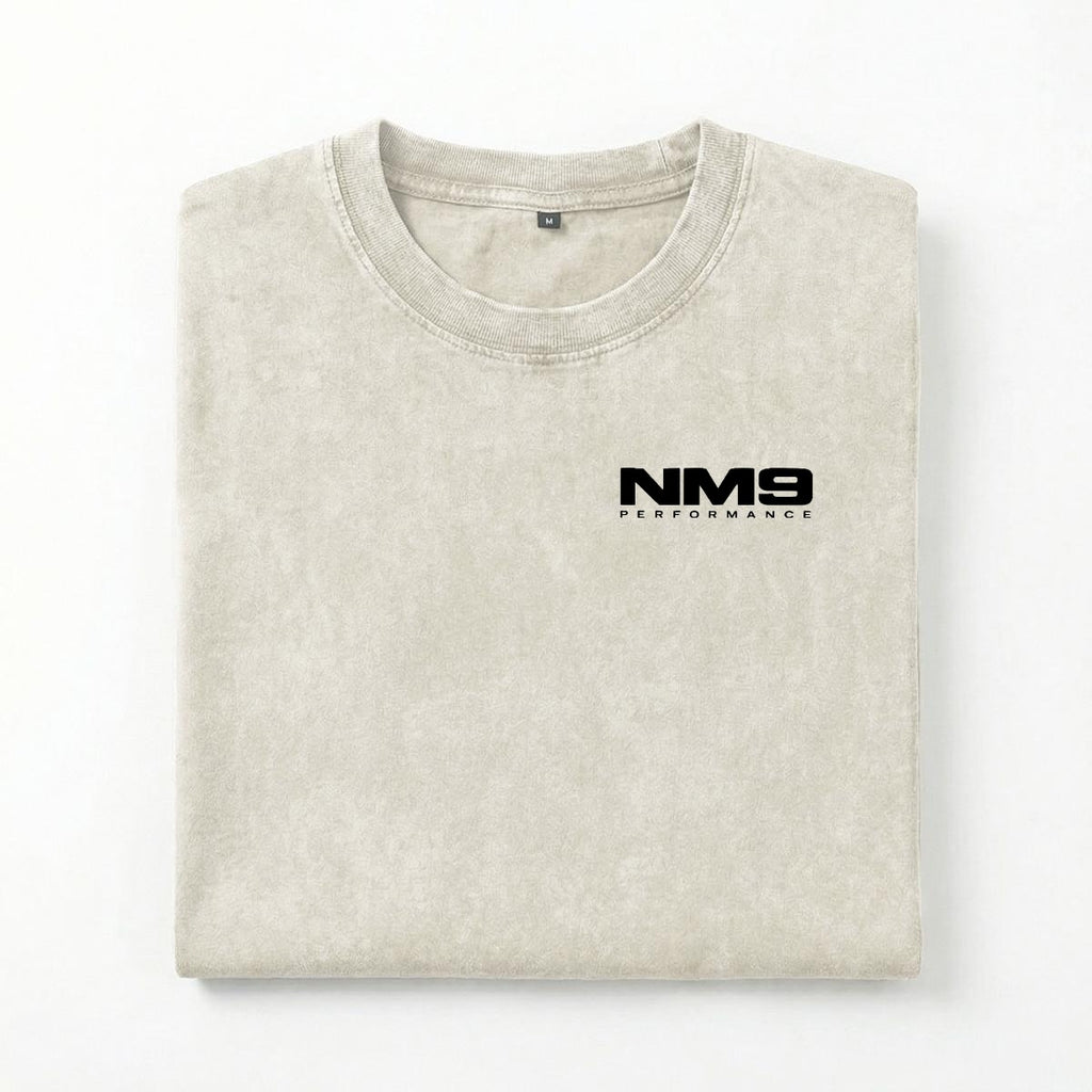 NM9 Standard Collection Heavyweight Tee | Discipline Builds Freedom | Bone