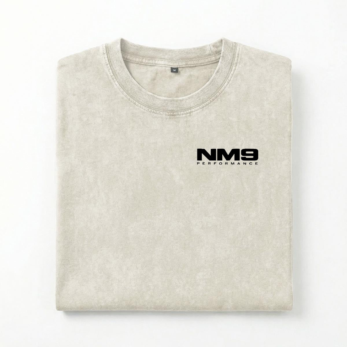 NM9 Standard Collection Heavyweight Tee | Discipline Builds Freedom | Bone