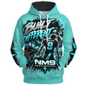 NM9 Ice Collection Hoodie | Built Different Mifsud 9 Edition | Ice Teal