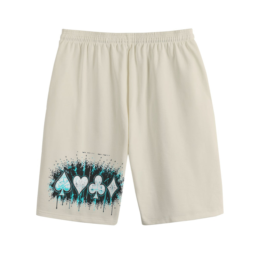 NM9 Ice Collection Sweat Shorts | Aces Series | Bone