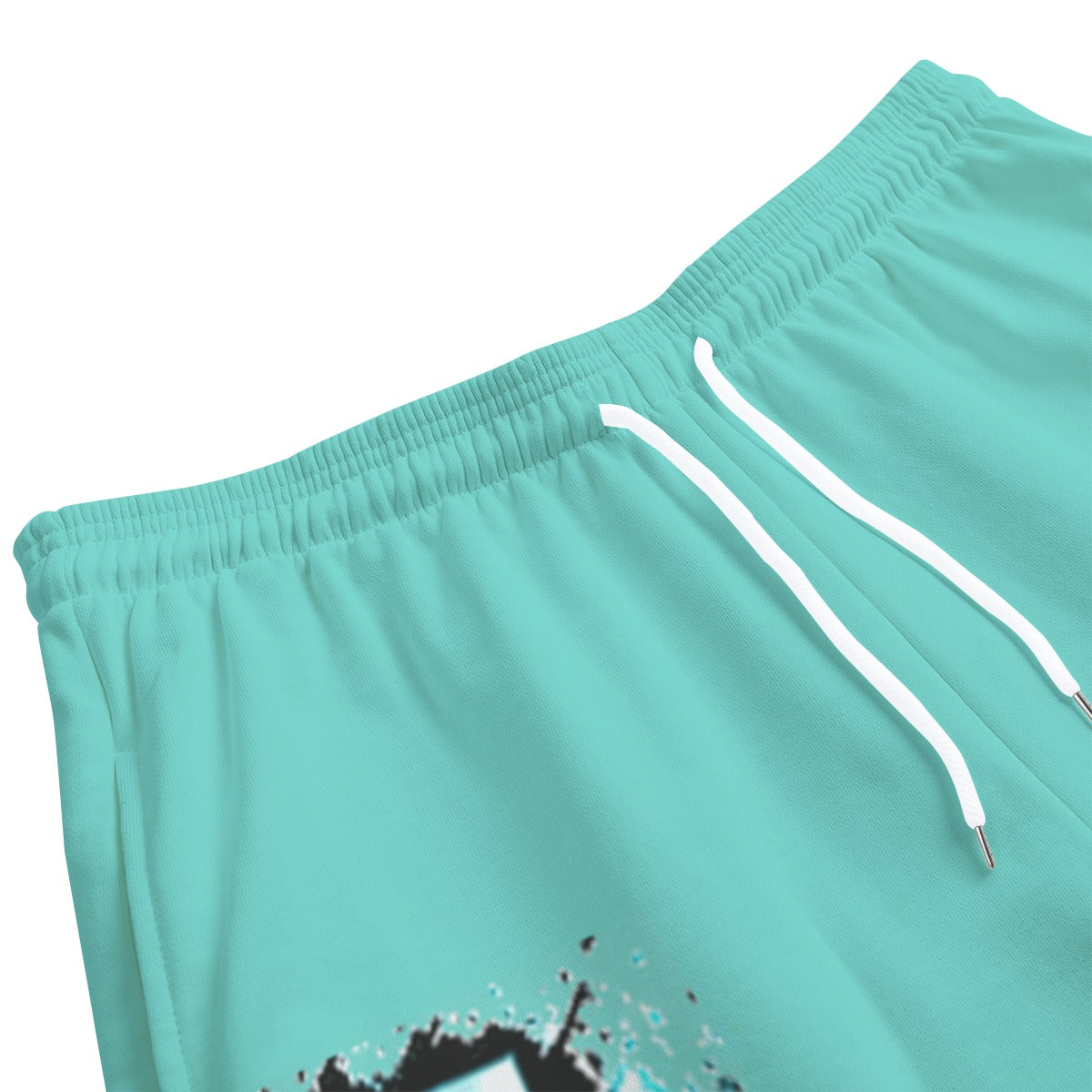 NM9 Ice Collection Sweat Shorts | Jet Mentality Series | Ice Teal