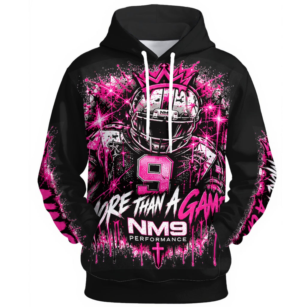 NM9 Pink Collection Hoodie | More Than A Game | Black