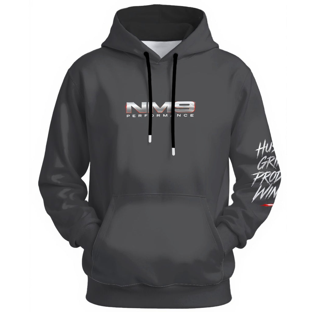 NM9 Bloodline Collection Hoodie | DNA Helix | Steel Gray
