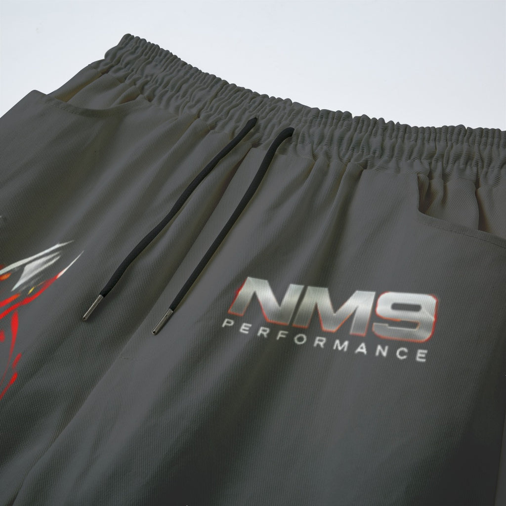 NM9 Bloodline Collection Open Hem Sweatpants | DNA | Steel Gray