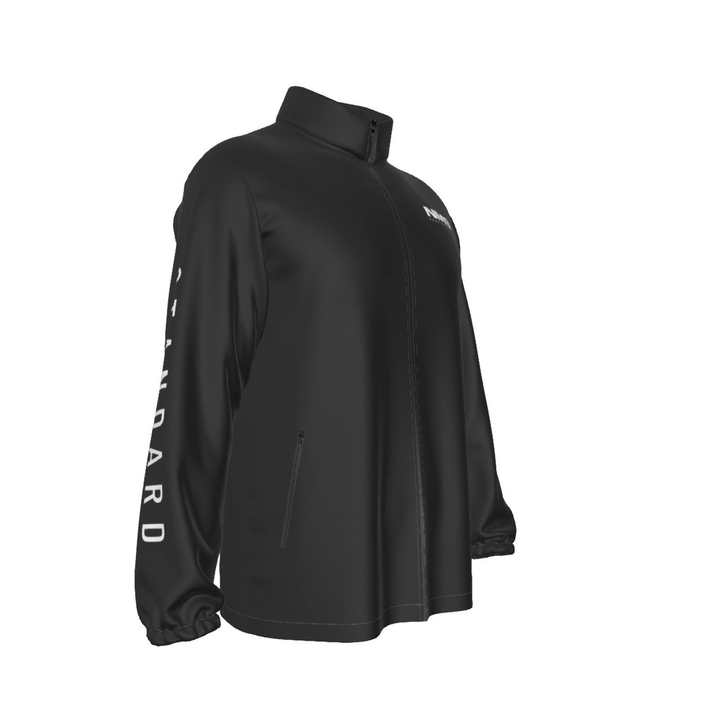 NM9 Standard Collection Windbreaker Jacket | Discipline Builds Freedom | Black