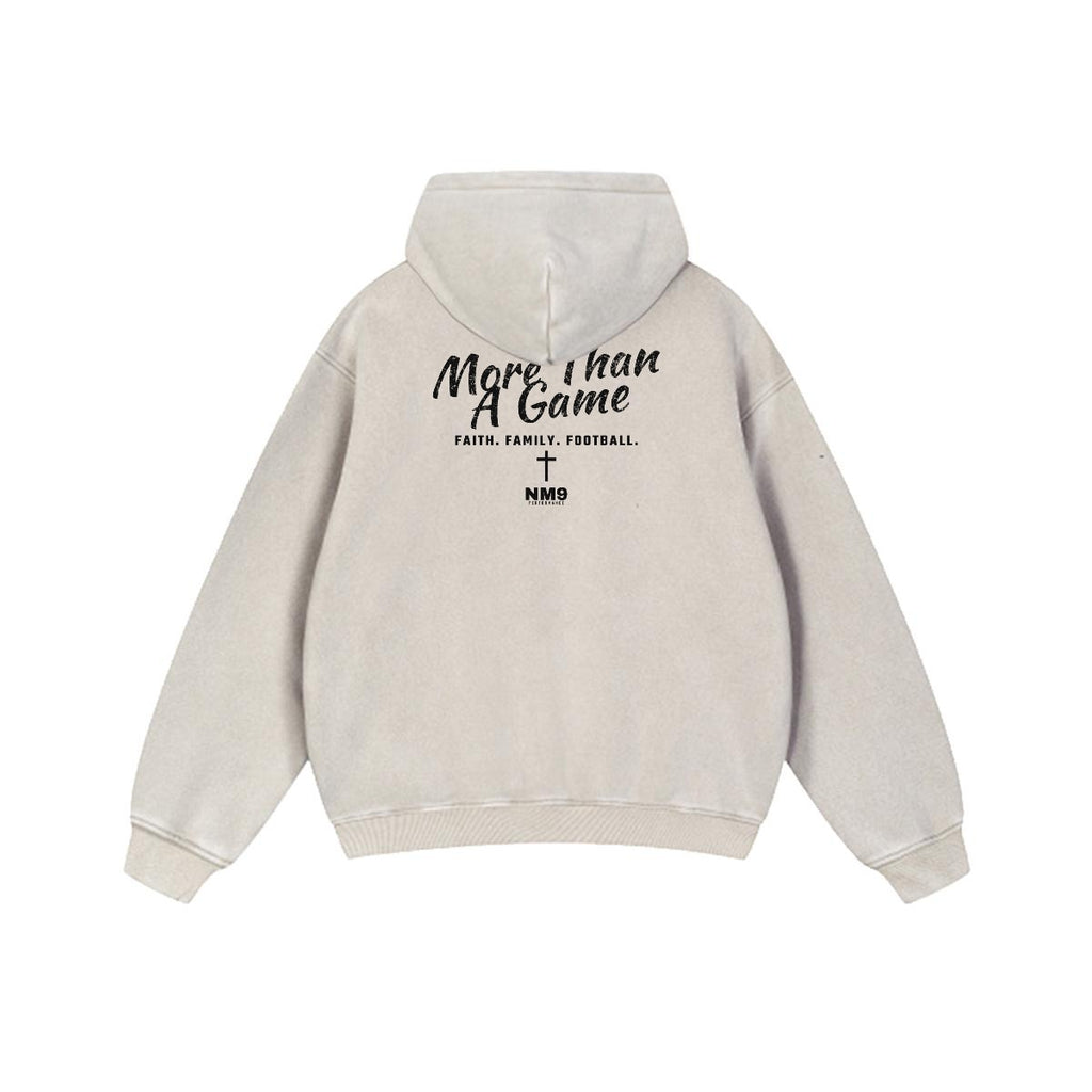 NM9 Performance Heavyweight Hoodie | More Than A Game | Bone